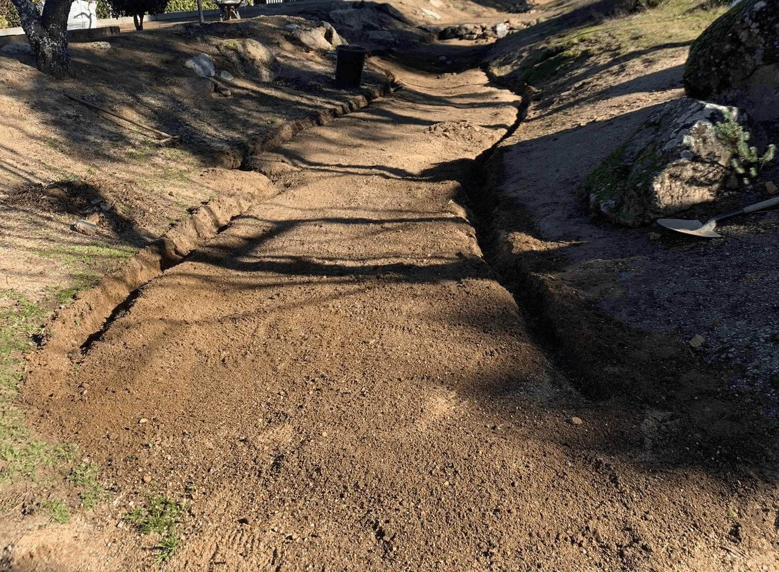 Preparación de terreno para riego